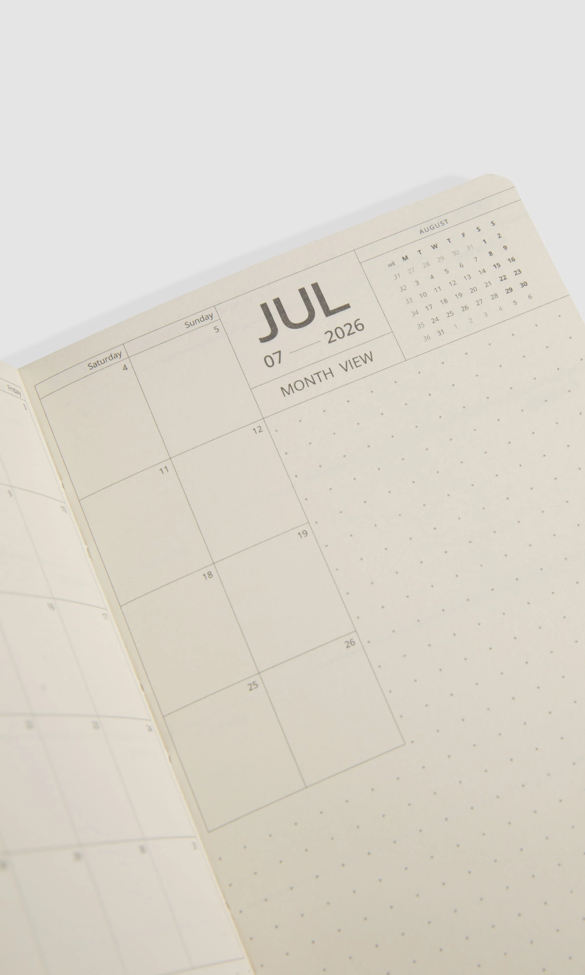 2026 WEEKLY VERTICAL A6 PLANNER - RISE - Image 8
