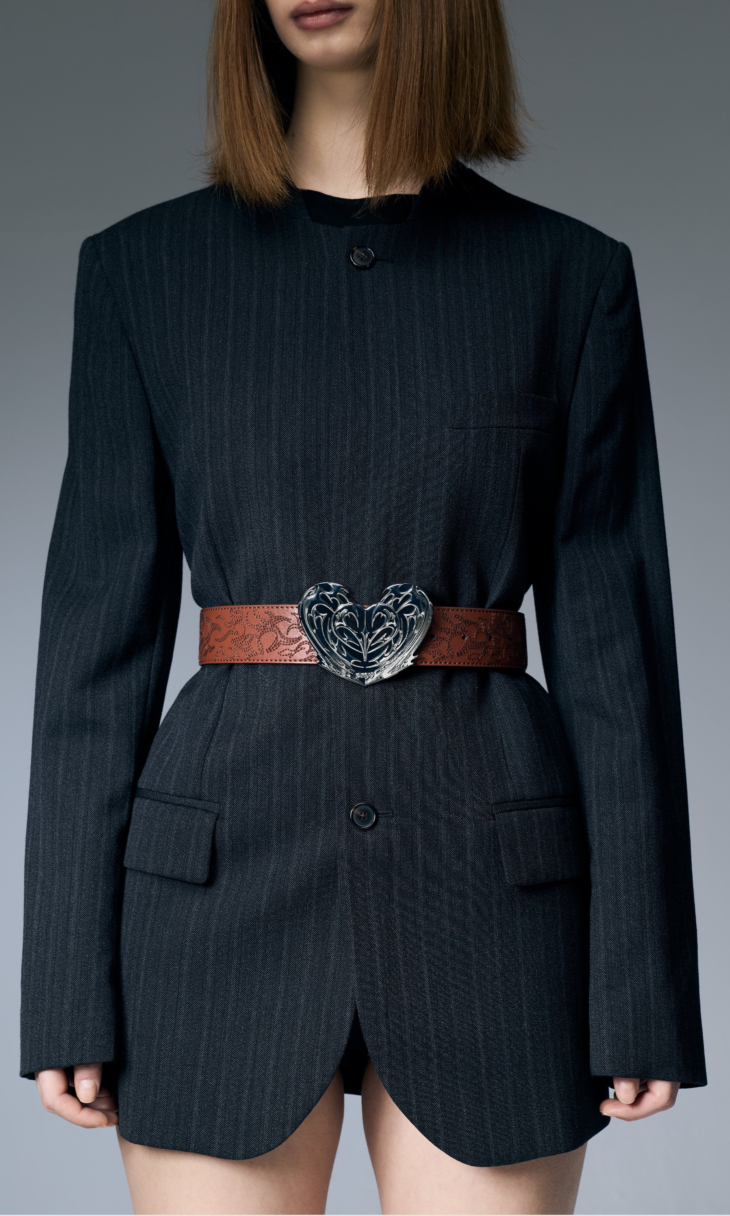 REGAN BELT - CHESTNUT - Image 3