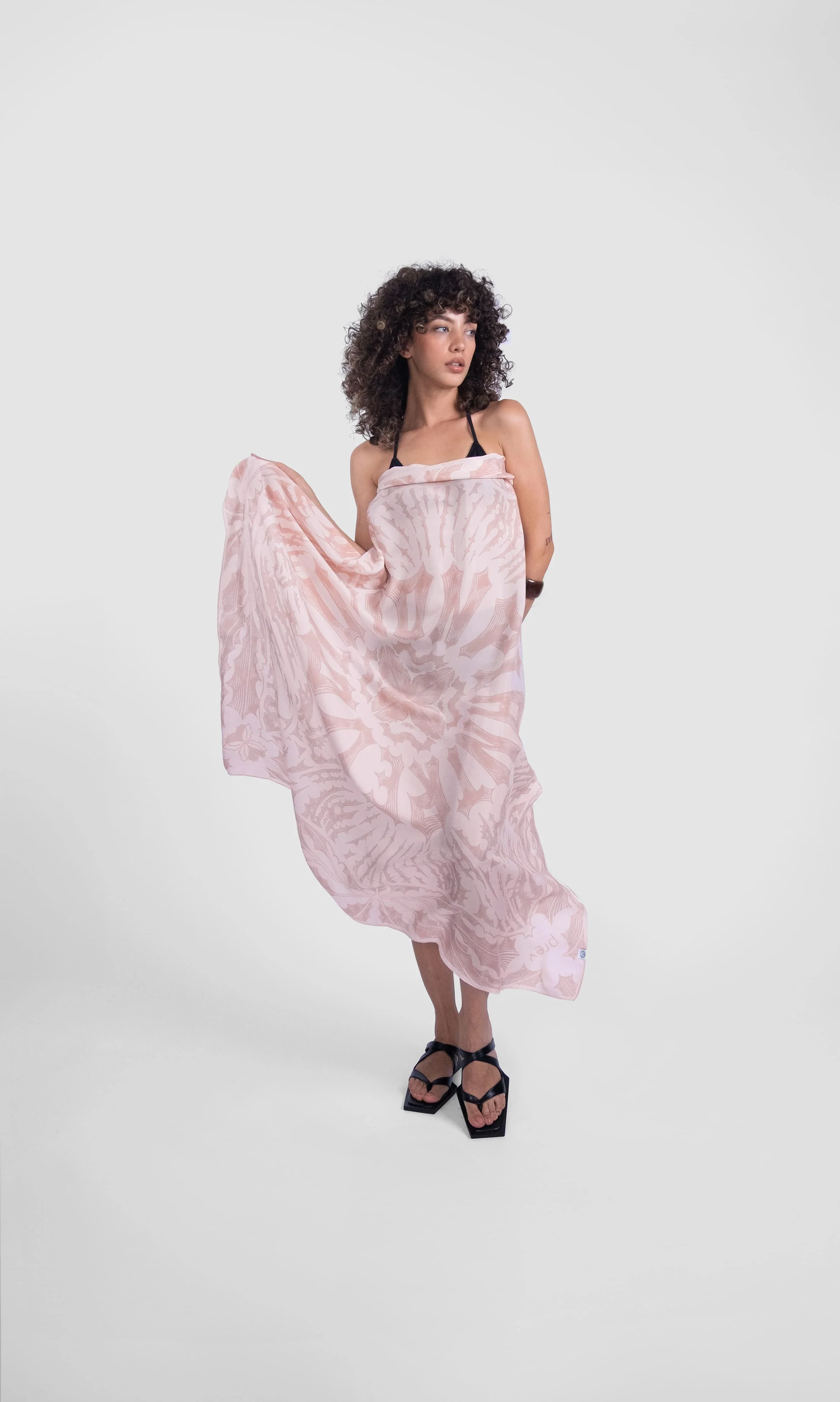 REVOLT JUNGLE PAREO/VERSATILE CLOTH - DAHLIA - Image 5